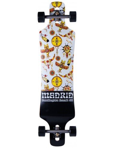 madrid drop-thru totem 39" komplettes longboard