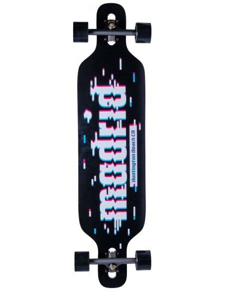 madrid drop-thru glitch 40" komplettes longboard