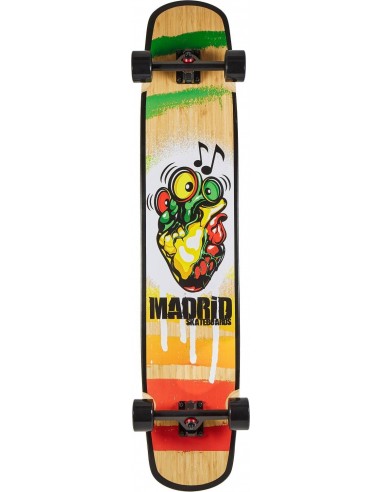 madrid flash freestyle 44.75 reggae rocker longboard