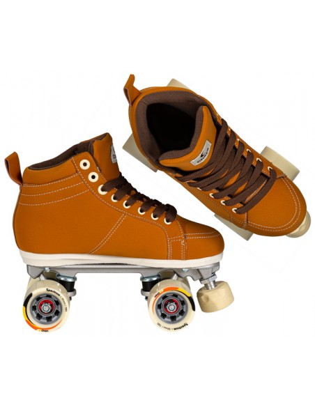 Adquirir chaya vintage roller skates cappuccino