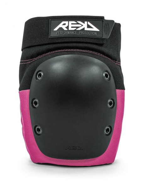 Venta rekd knee pad schwarz-rosa