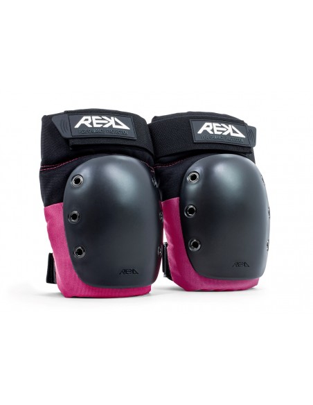 Adquirir rekd knee pad schwarz-rosa