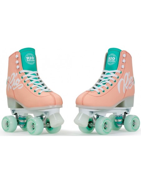 Oferta rio roller script quad skates pfirschen/grün