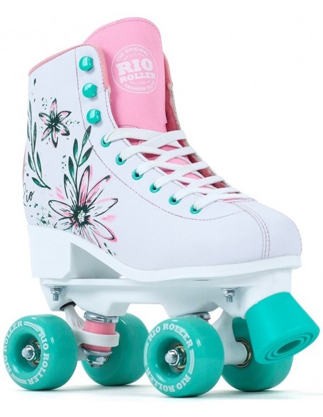 rio roller artist quad skates flora