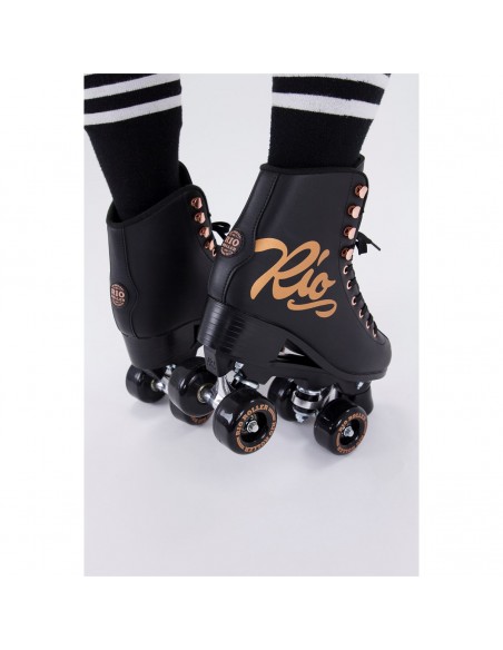 Producto rio roller rose quad skates rose schwarz