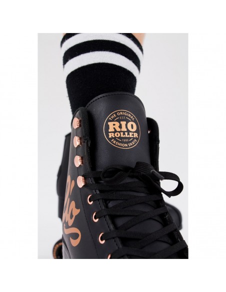 Adquirir rio roller rose quad skates rose schwarz