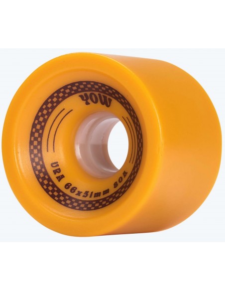 Oferta yow ura wheels 66mm x 51mm 80a mustard - 4 pack