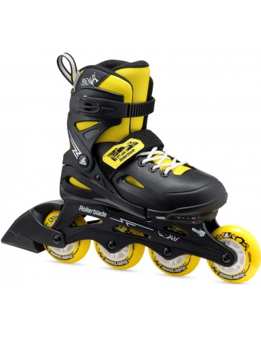 rollerblade fury schwarz-gelb