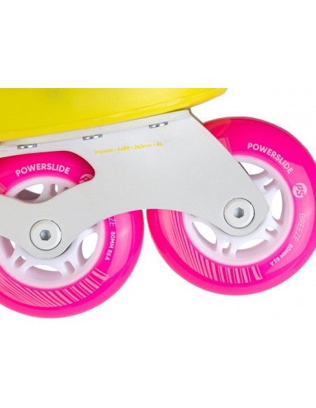 Oferta powerslide zoom neon yellow 80