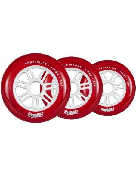 Oferta powerslide spinner 110mm 88a rot - 3 pack