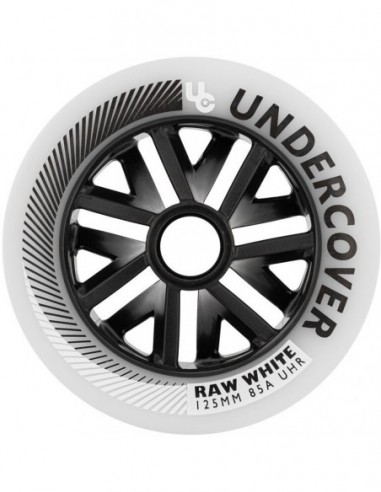 undercover raw 125mm 85a weiss - 6 pack