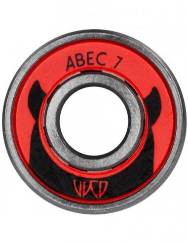 wicked abec 7 bearings - 16 pack