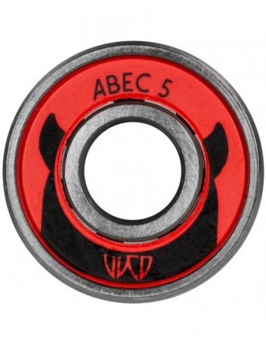 wicked abec 5 bearings - 8 pack