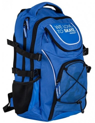 powerslide welovetoskate backpack blau