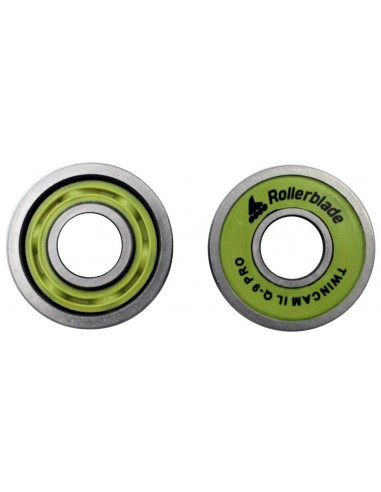 rollerblade ilq 9 pro green bearings - 16 pack