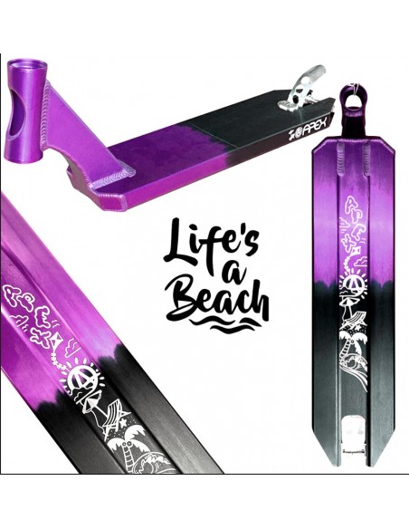 apex pro deck lifes a beach special edition lila-schwarz