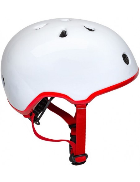 Venta ennui elite helmet weiss-rot shiny (mit abnehmbarem peak)