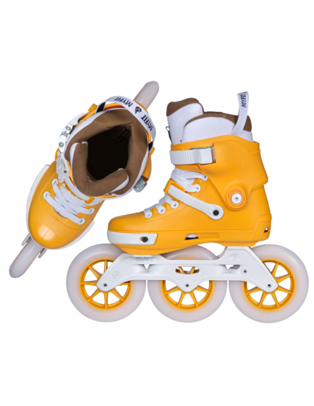 Oferta inline-skates powerslide next mustard 125mm senfgelb 3x125mm trinity