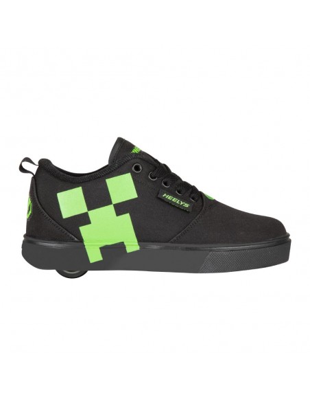 Comprar heelys x minecraft pro 20 minecraft schwarz-grün turnschuhe mit rädern