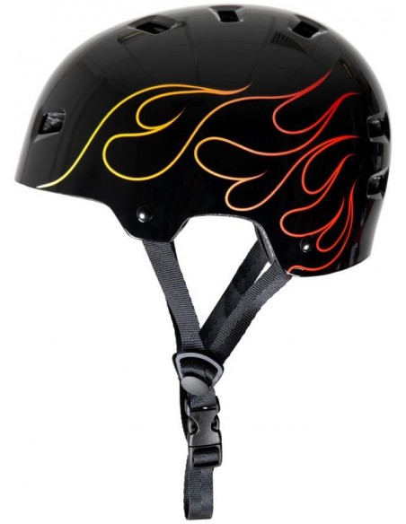 bullet graphic helmet t35 flame youth