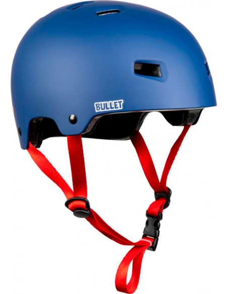 Comprar bullet x santa cruz helmet strip logo matt blau