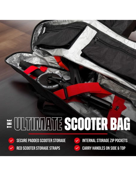 Características core scooter travel t bag schwarz