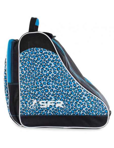 Venta sfr designer ice & skate bag - quad skate bag - blauer leopard