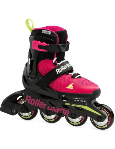 rollerblade microblade pink - hellgrün. ausziehbar 4 größen