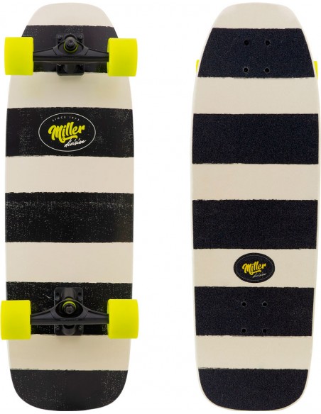 surfskate miller stripes 31.5" x 10"