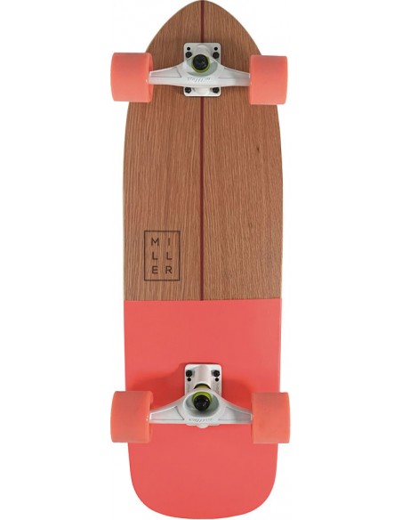 Tienda de surfskate miller soul coral 31.5" x 9.7"