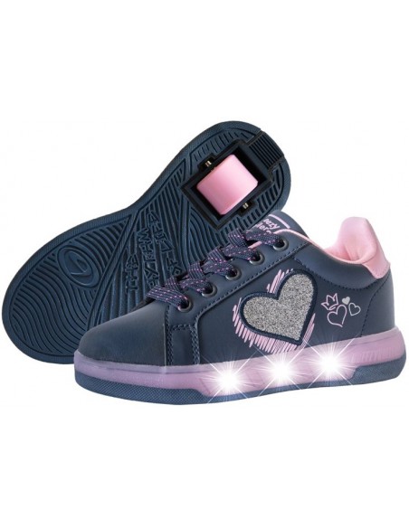 breezy rollers light heart lila schuhe mit rädern