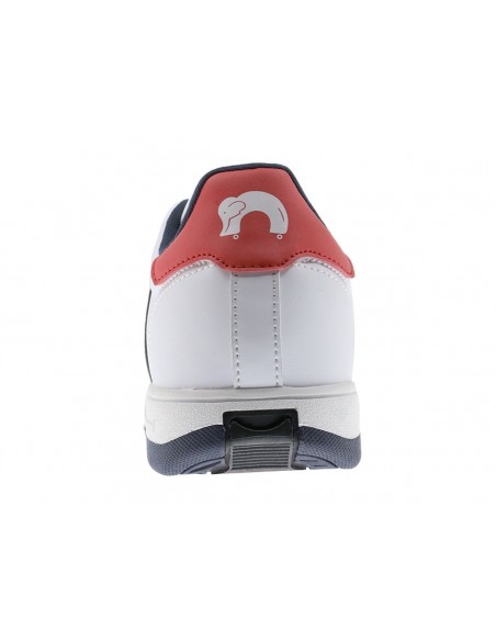 Venta breezy rollers classic white-sea blue-red shoes with wheels