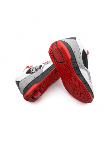 Venta breezy rollers jump white-grey-red shoes with wheels