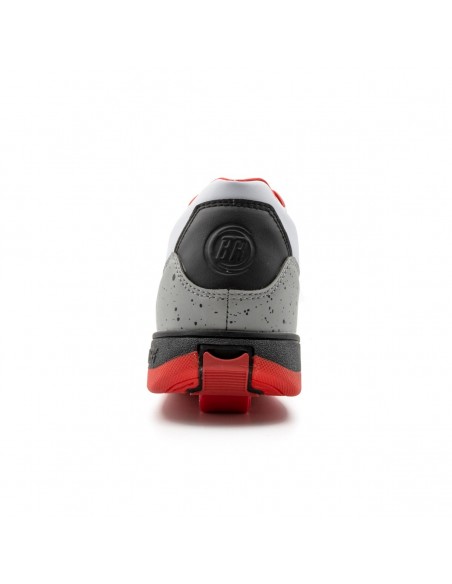 Producto breezy rollers jump white-grey-red shoes with wheels