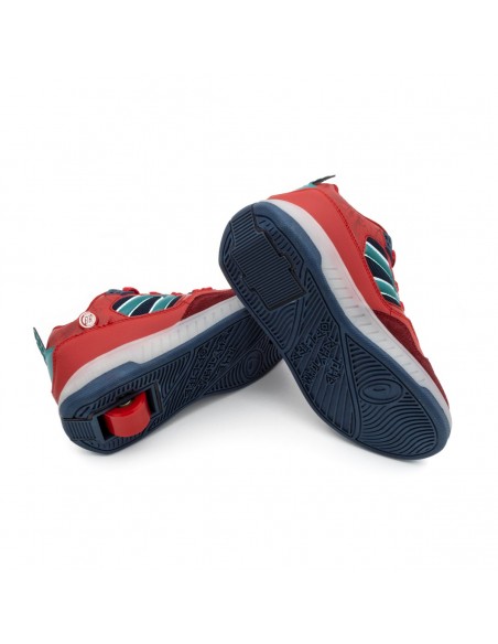 Comprar breezy rollers light beam red-blue shoes with wheels