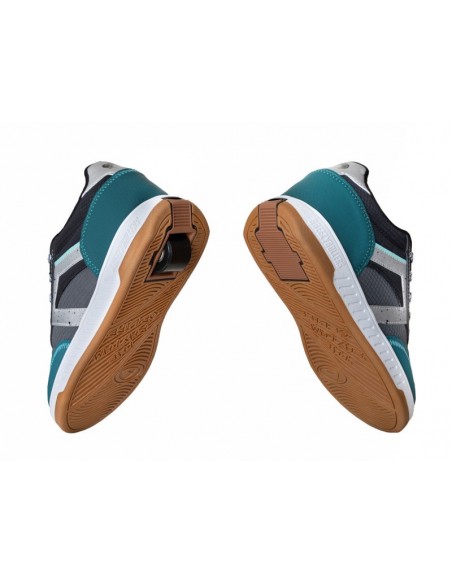 Comprar breezy rollers kicks teal-grey-black shoes with wheels