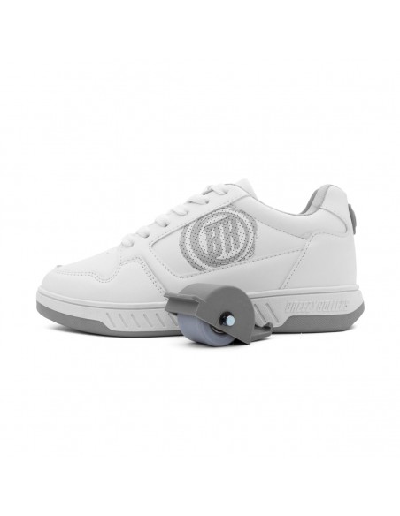 Comprar breezy rollers fresh 2 white-silver shoes with wheels