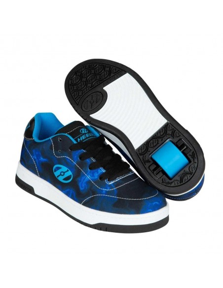 heelys sleek black-dark blue