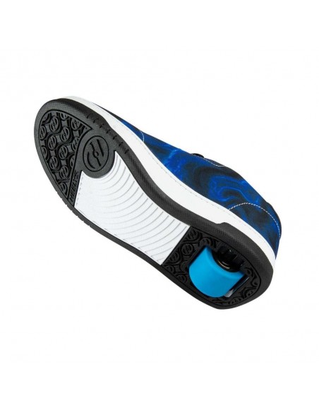 Black and blue heelys on sale