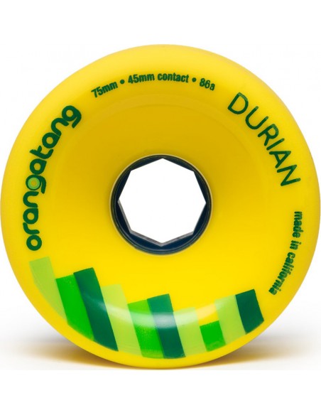 Comprar orangatang durian-räder 75mm 86a gelb (4er-pack)