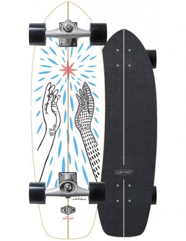 triton x carver 30.25 presence - surfskate cx