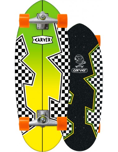 carver master blaster 25" zapp mini surfskate c5