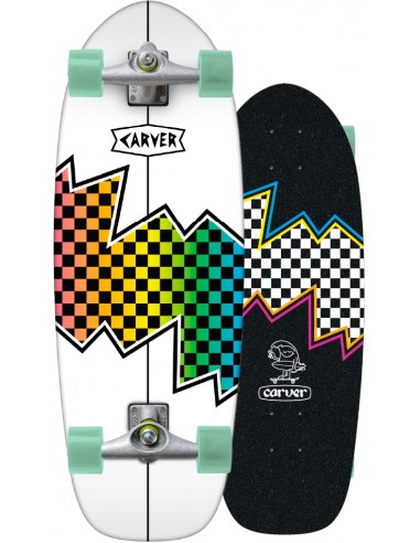 carver lazer fazer 26" zapp mini surfskate