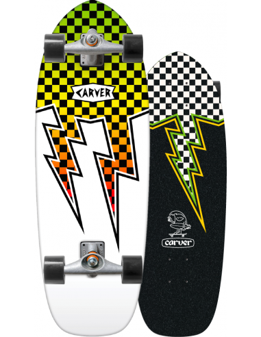 carver zapper snapper 27" zapp mini surfskate