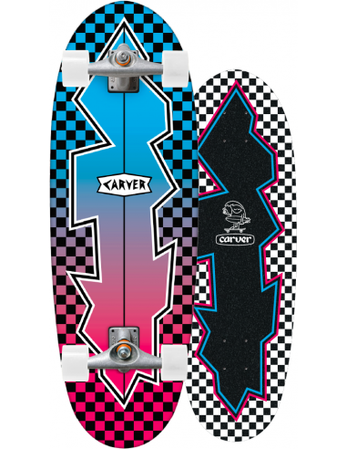 carver rail blazer 28" zapp mini surfskate