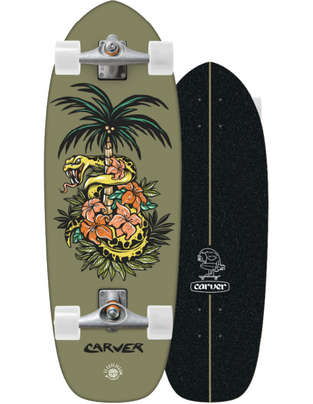 carver snake bite 27" inda flow mini surfskate