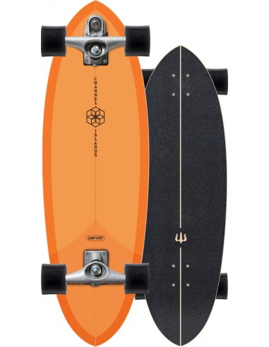 carver mid 31.75" channel islands - surfskate