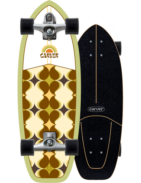 carver snapper 28" artist series - surfskate c7