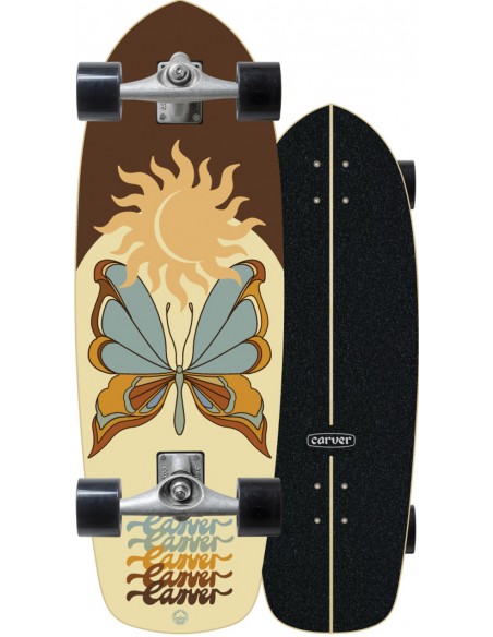 carver chrysalis 29.5" artist series - surfskate cx