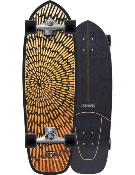 carver supernova 31.25" artist series - surfskate cx